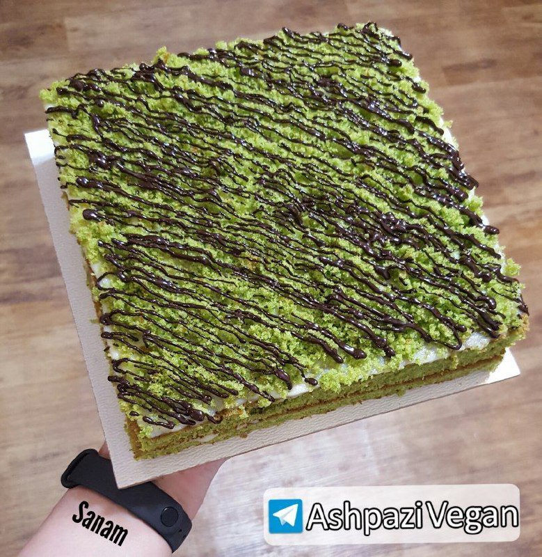🥮 کیک اسفناج